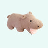 Peluche hippopotame bouche ouverte