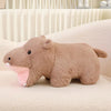 Peluche hippopotame bouche ouverte