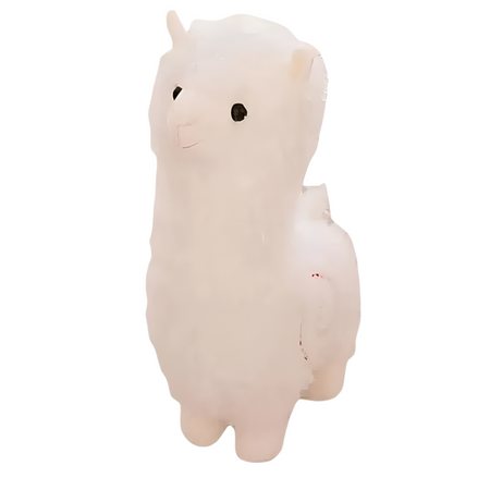Peluche Lama alpaga blanc