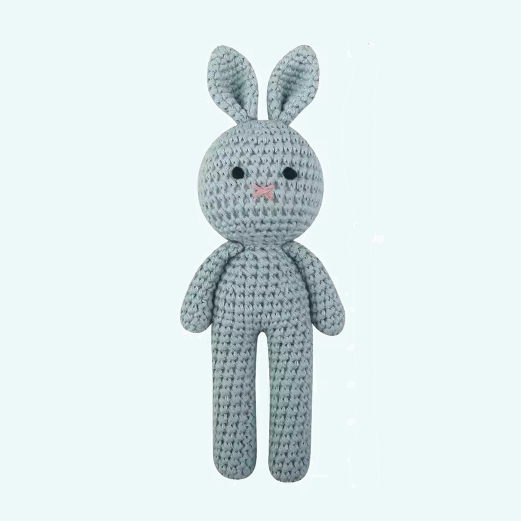 Peluche lapin au crochet
