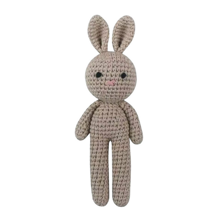 Peluche lapin au crochet