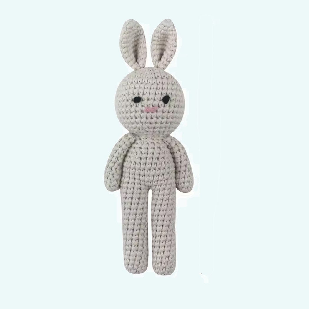 Peluche lapin au crochet