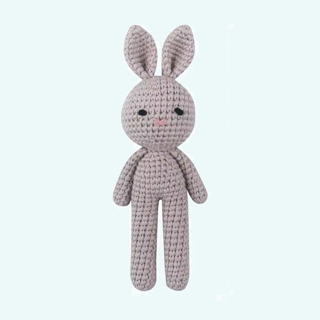 Peluche lapin au crochet