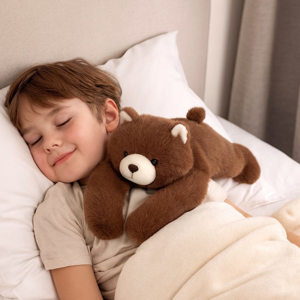 Peluche lestée ours