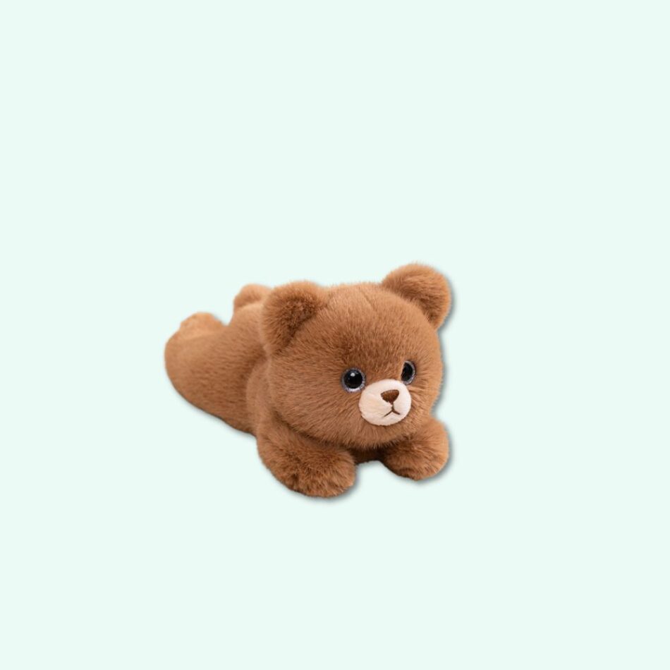 Peluche lestée ourson