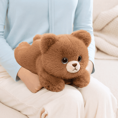 Peluche lestée ourson