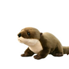 Peluche réaliste loutre toute douce