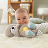 Peluche loutre respirante avec berceuse apaisante