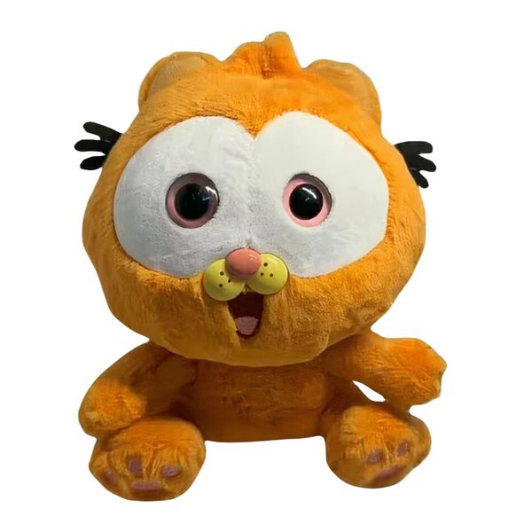 Peluche musicale Garfield avec des gros yeux qui respire