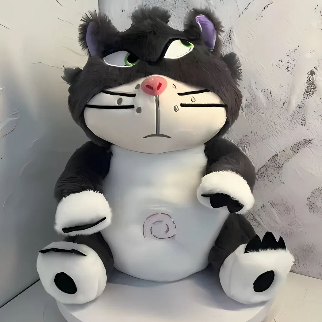 Peluche musicale et qui respire de Lucifer le chat de Cendrillon