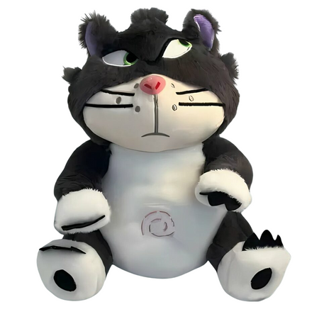 Peluche musicale et qui respire de Lucifer le chat de Cendrillon