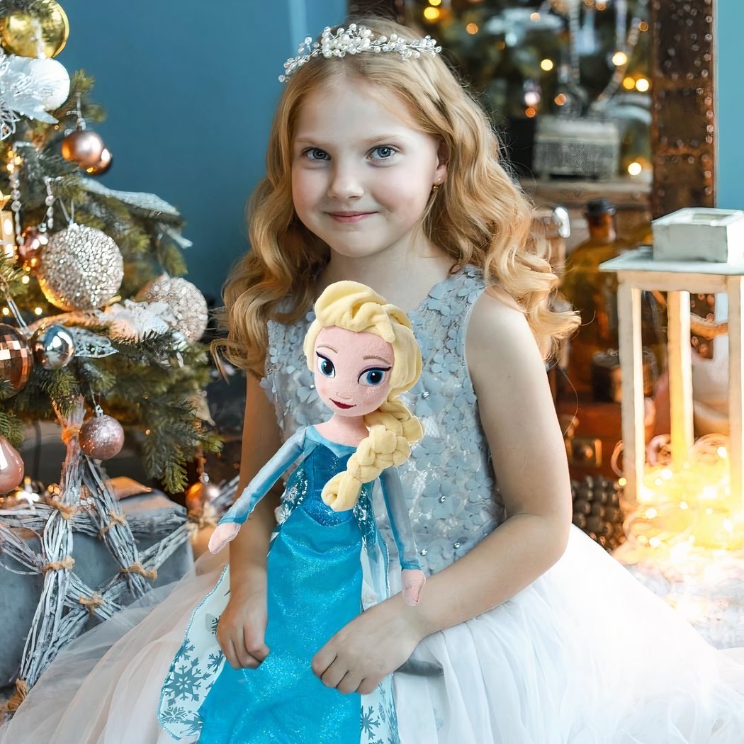 Peluche princesse Elsa