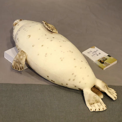 Peluche réaliste phoque