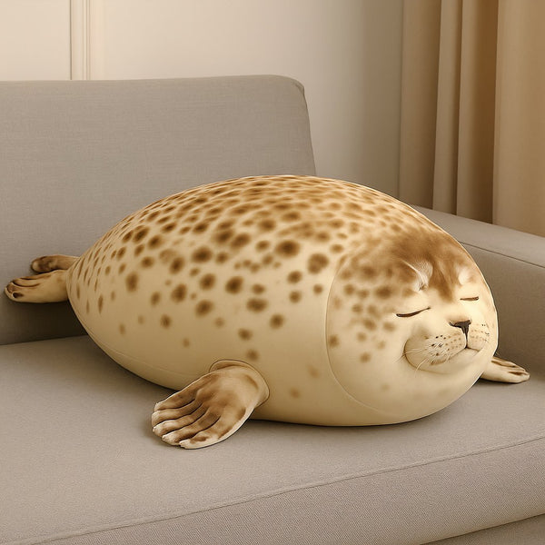 Peluche réaliste phoque