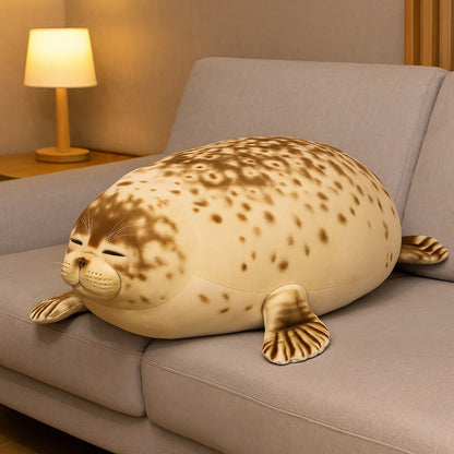 Peluche réaliste phoque