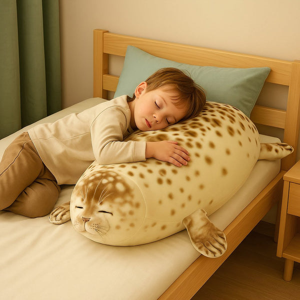 Peluche réaliste phoque