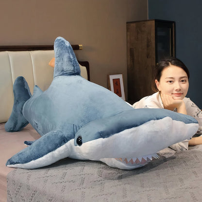 Peluche requin marteau géante