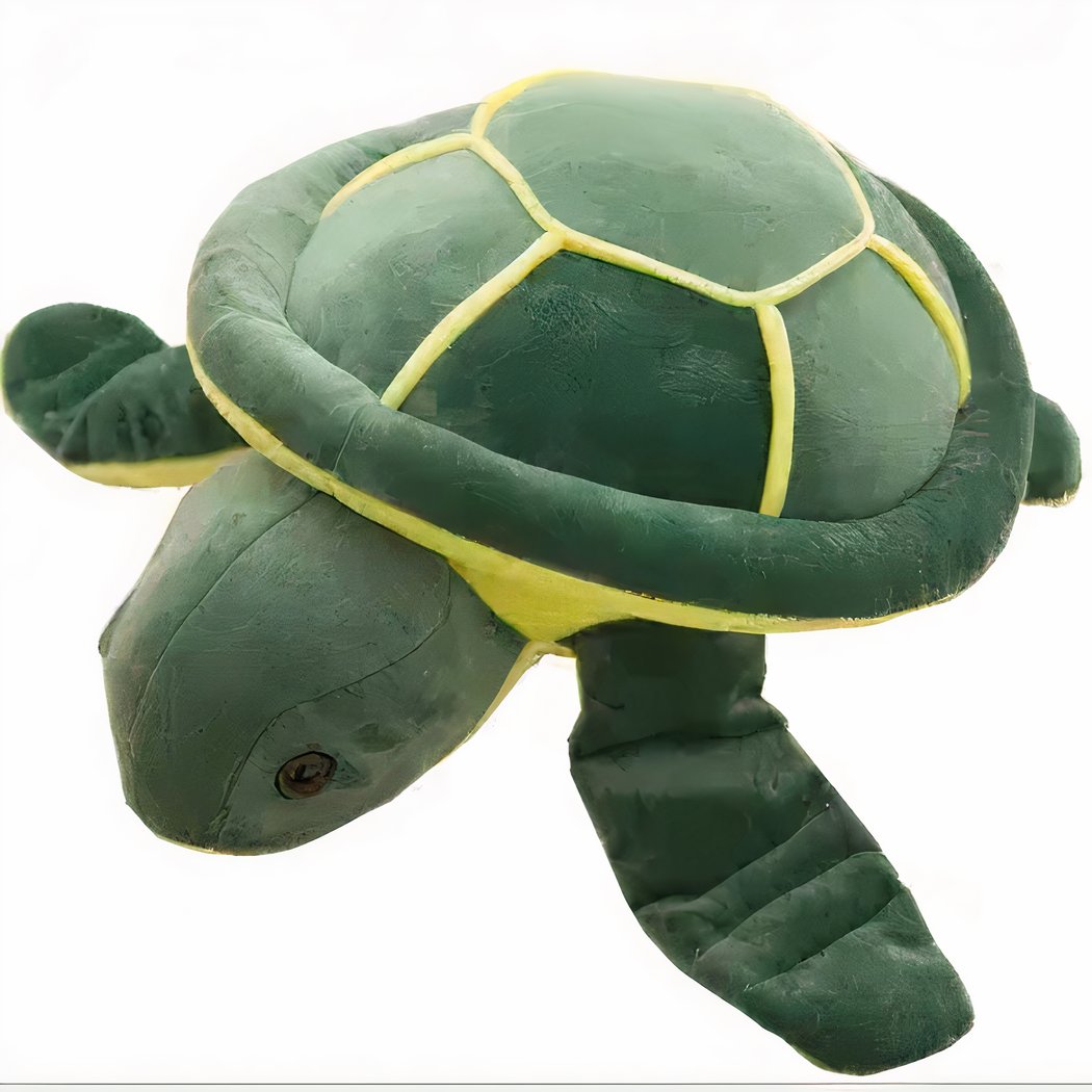 Peluche tortue bleue