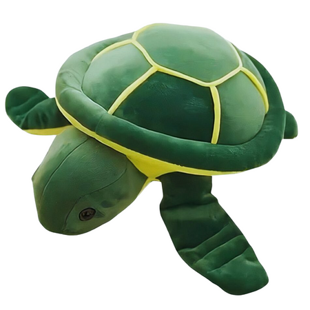 Peluche tortue bleue