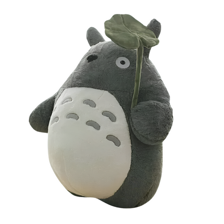 Peluche Totoro toute douce feuille de lotus