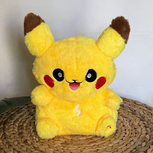 Peluche veilleuse Pikachu qui respire avec berceuses