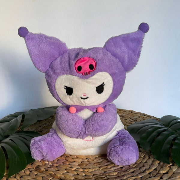 Peluche veilleuse Hello Kitty Kuromi violet qui respire