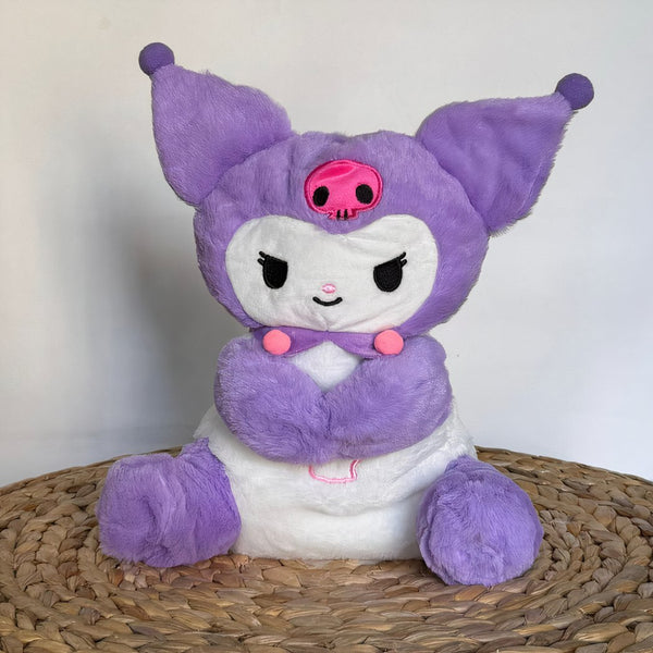 Peluche veilleuse Hello Kitty Kuromi violet qui respire