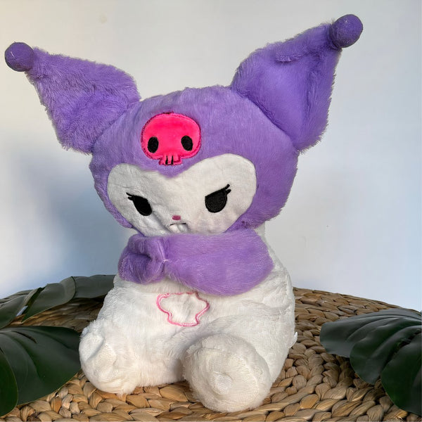 Peluche veilleuse Hello Kitty Kuromi violet qui respire