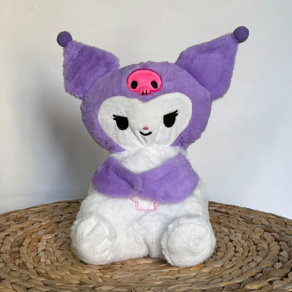 Peluche veilleuse Hello Kitty Kuromi violet qui respire