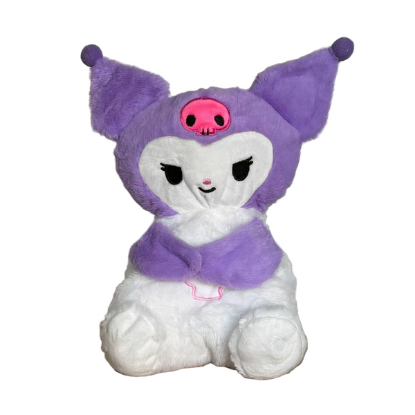 Peluche veilleuse Hello Kitty Kuromi violet qui respire