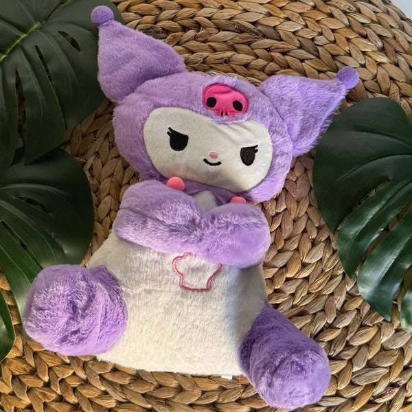 Peluche veilleuse Hello Kitty Kuromi violet qui respire