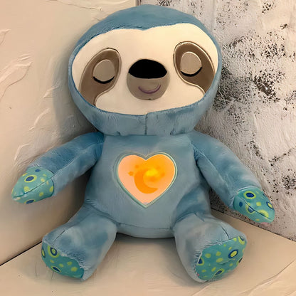 Peluche veilleuse paresseux qui respire