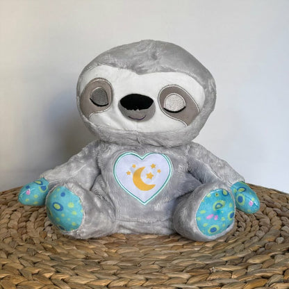 Peluche veilleuse paresseux qui respire