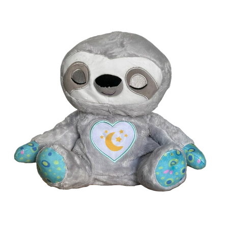 Peluche veilleuse paresseux qui respire