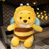 Peluche Winnie l'ourson en abeille