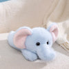 Peluche lestée éléphant bleu