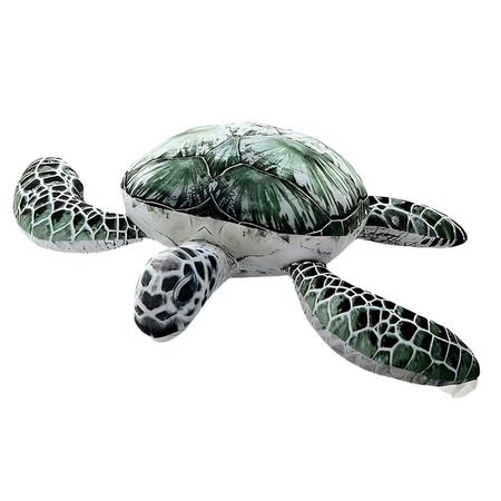 Peluche tortue de mer verte