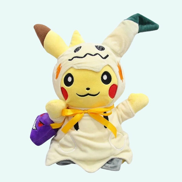 Peluche Pikachu déguisé en Mimikyu