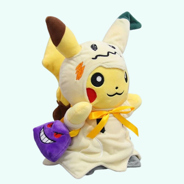 Peluche Pikachu déguisé en Mimikyu