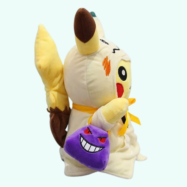 Peluche Pikachu déguisé en Mimikyu