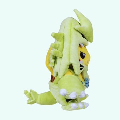 Peluche Pikachu déguisé en Tyranocif