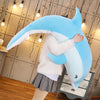 Peluche dauphin pour fille