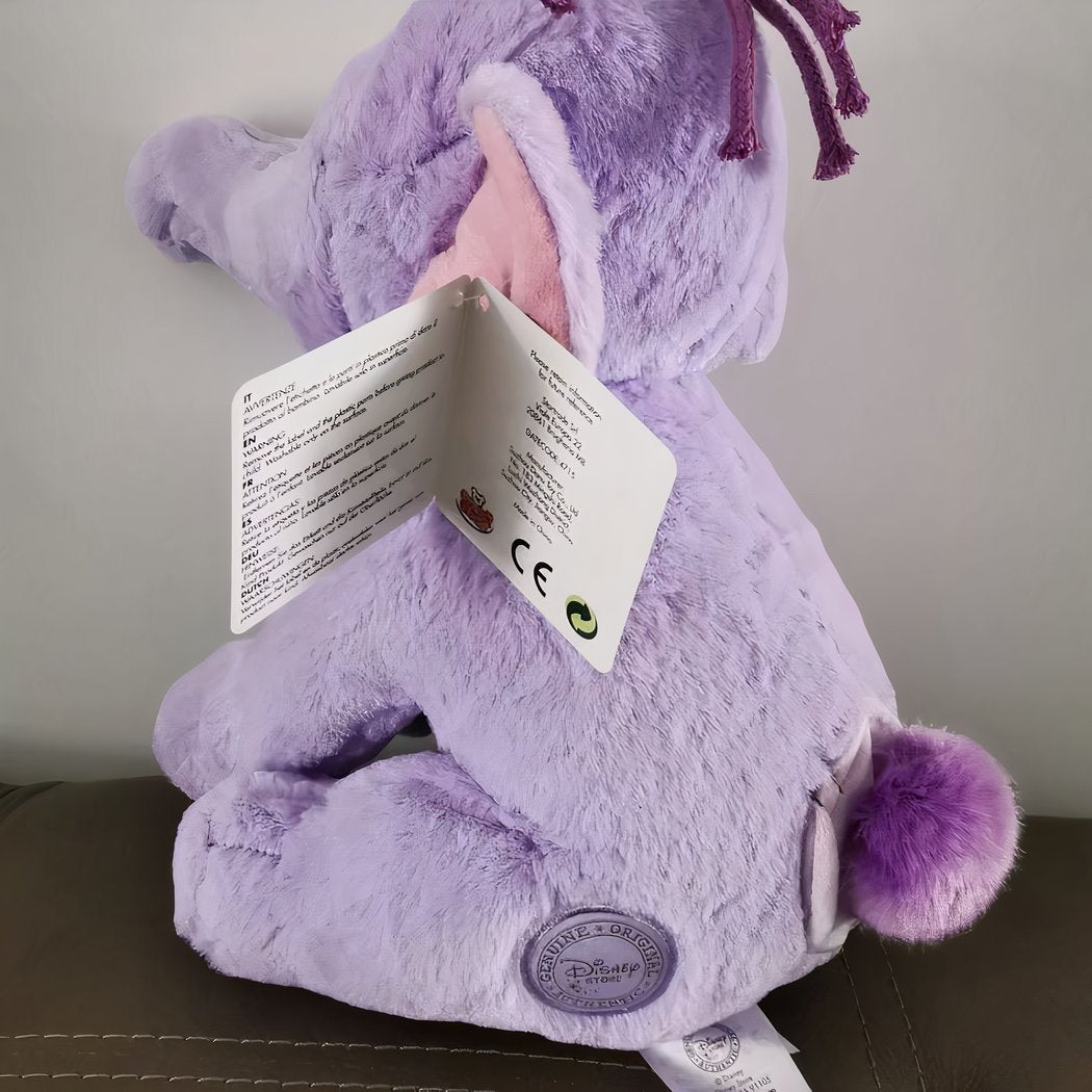 Peluche éléphant violet Disney