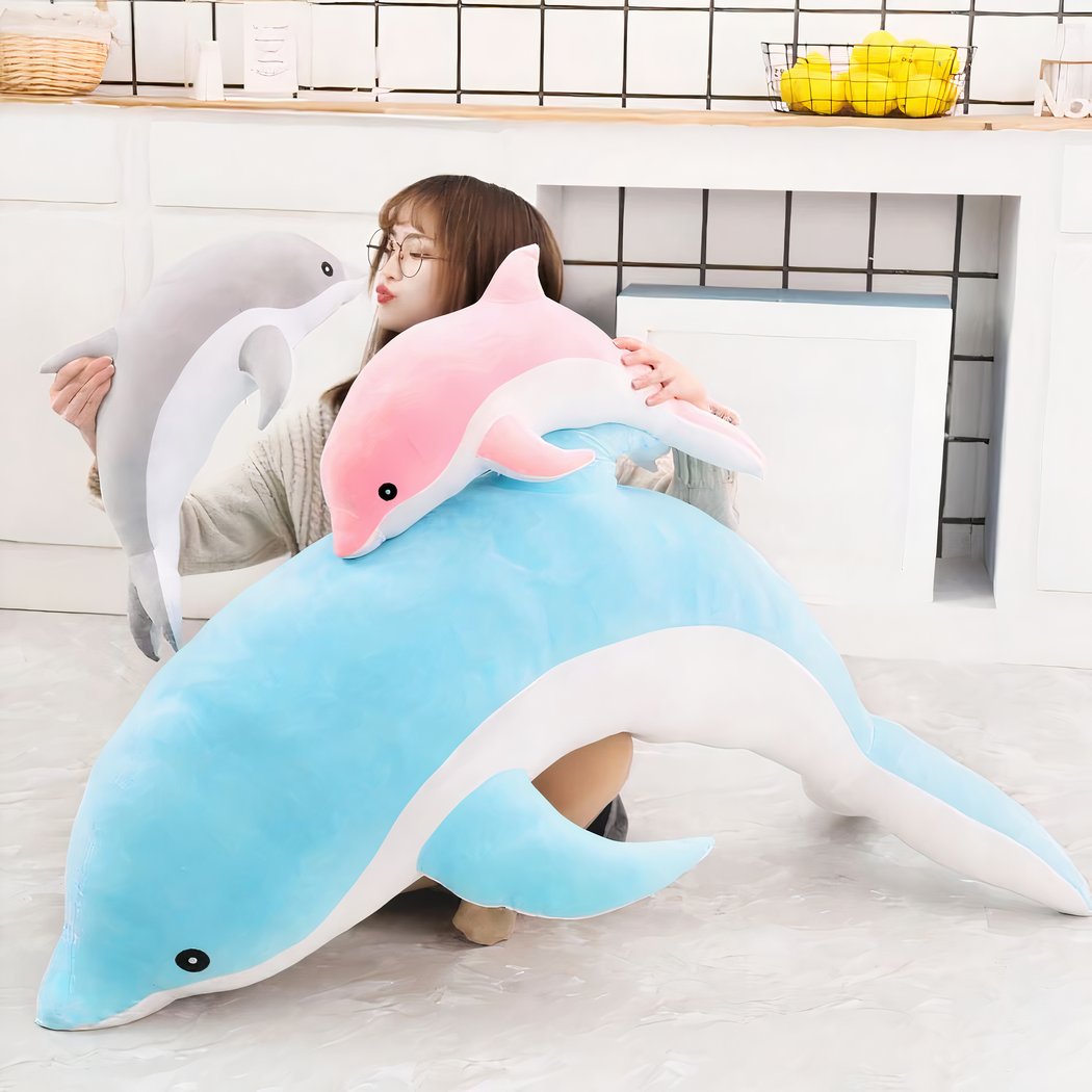 Peluche dauphin mignon