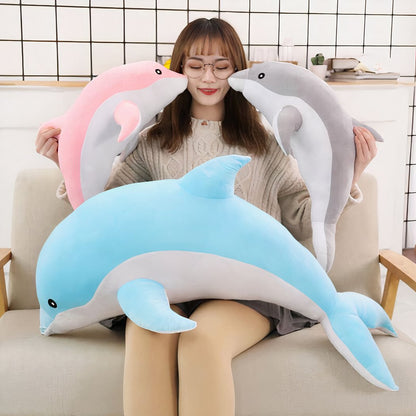 Peluche dauphin mignon