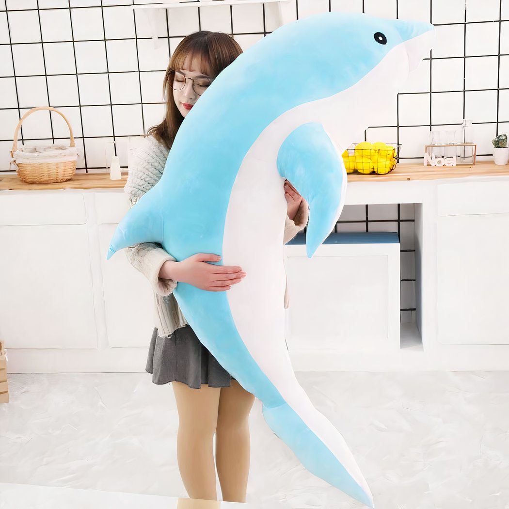 Peluche dauphin mignon