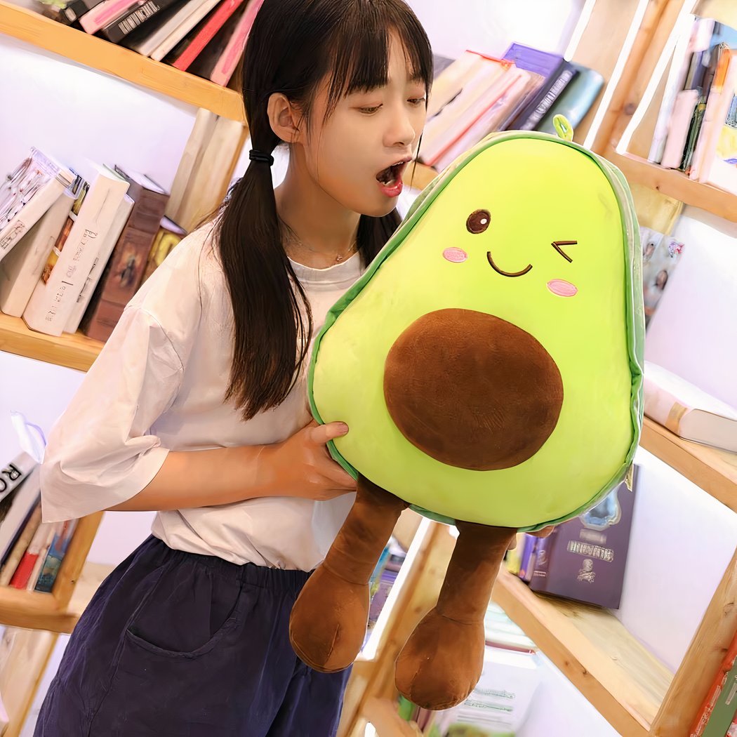 Peluche avocat mignon pour fille