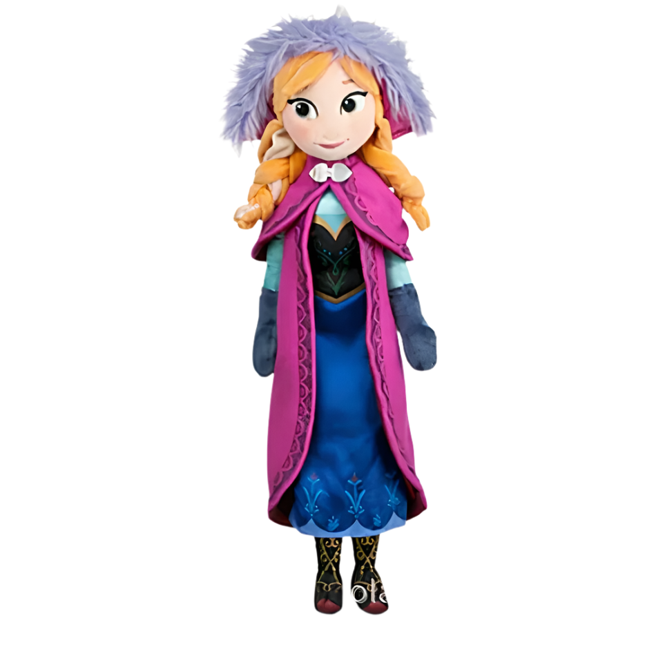 Peluche princesses Elsa et Anna
