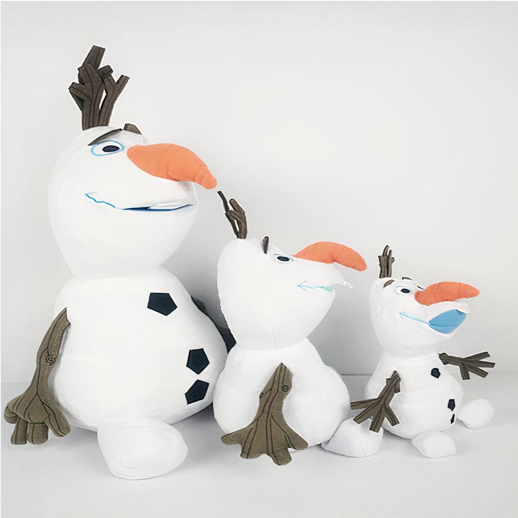 Lot de 3 Peluches Olaf