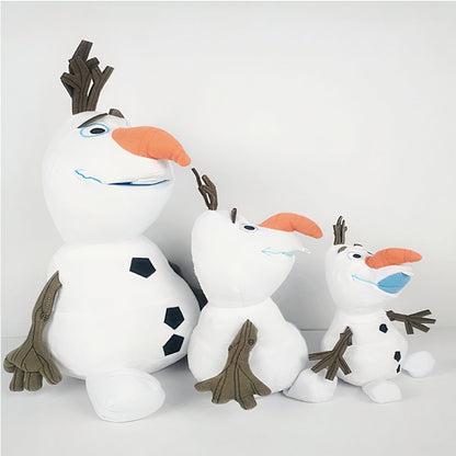 Lot de 3 Peluches Olaf